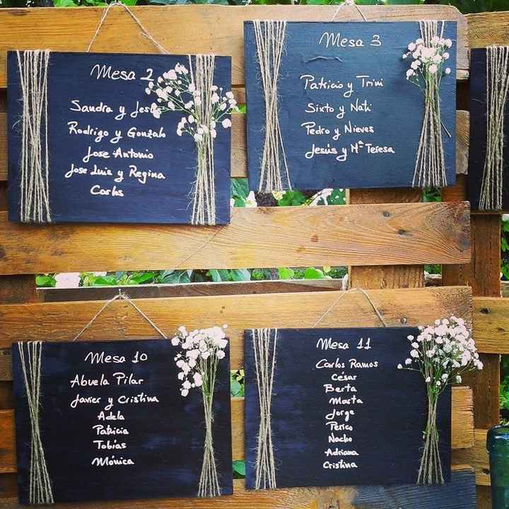 Setting plan y decoracion mesas alargadas - 1