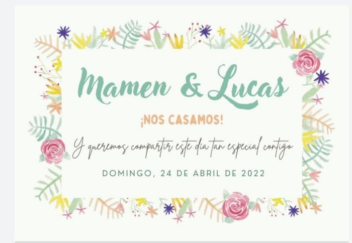 Invitaciones de boda Canva - 1