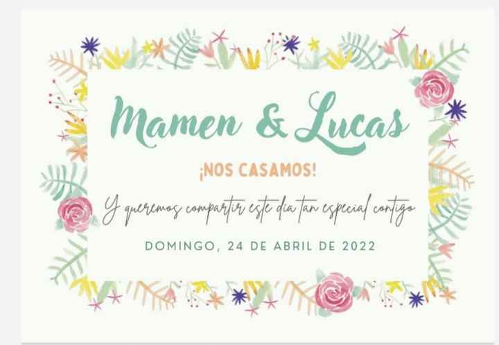 Invitaciones de boda Canva - 1