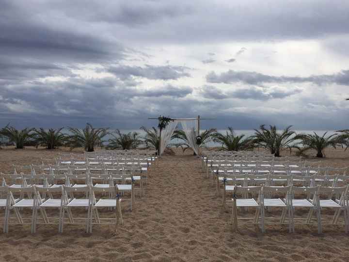 Una boda en la playa