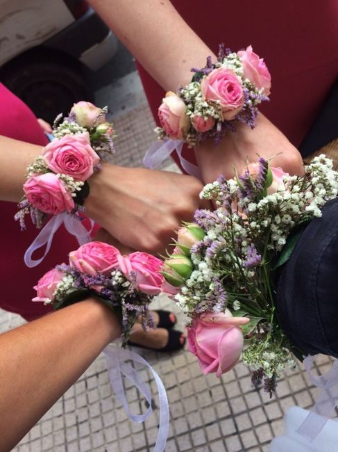 Brazaletes damas de honor