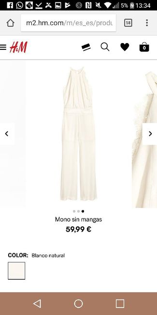 Traje pantalón para novia - 2