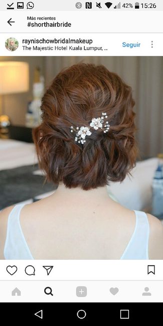 Alguna novia con el pelo corto? - 1