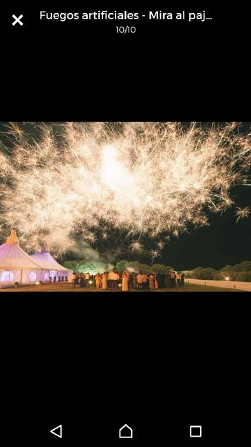 Fuegos artificiales frios - 1