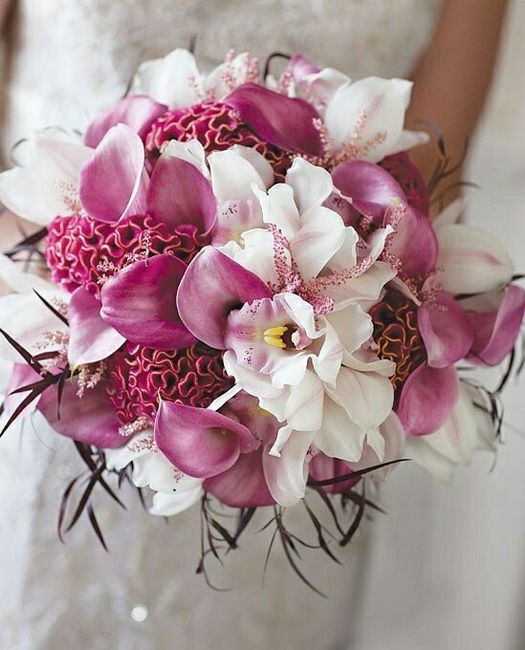 Ramos con orquideas - 1