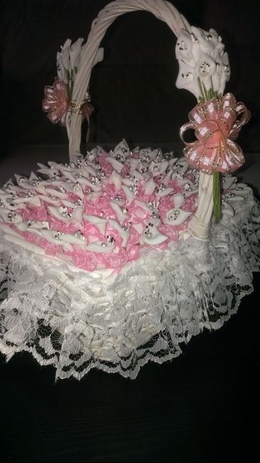 Mis alfileres de novia y las cestas para petalos de roas - 4