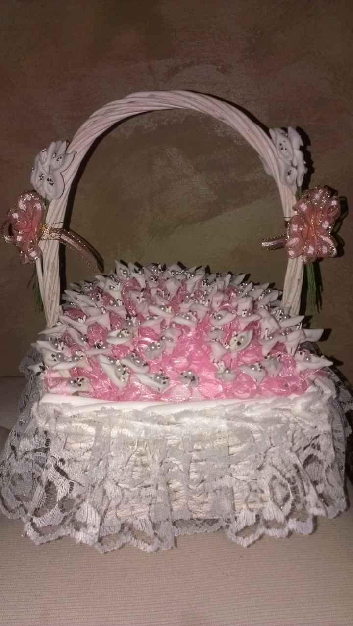 Mis alfileres de novia y las cestas para petalos de roas - 6