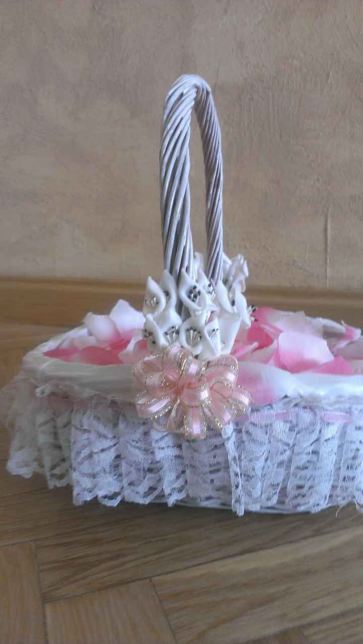 Mis alfileres de novia y las cestas para petalos de roas - 8