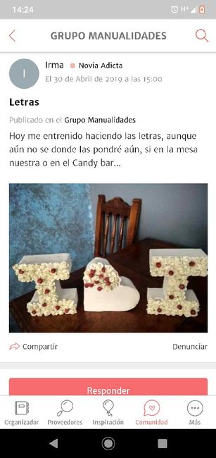 Decorar letras corcho - 1