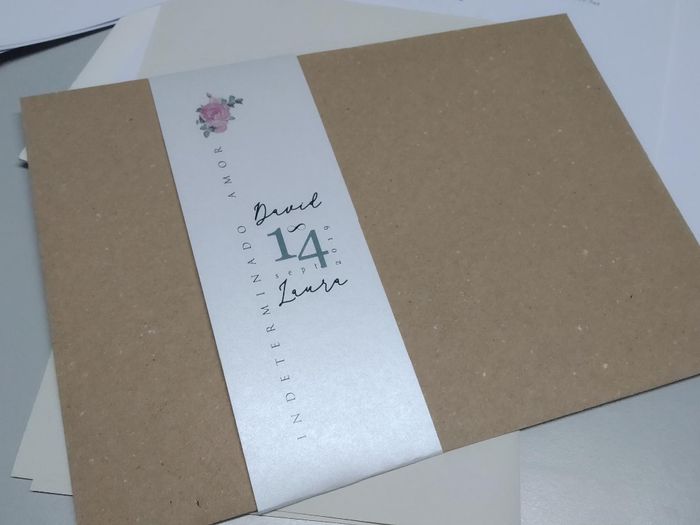 sobre invitación