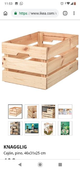 Cestas mimbre o madera baratas? - 1
