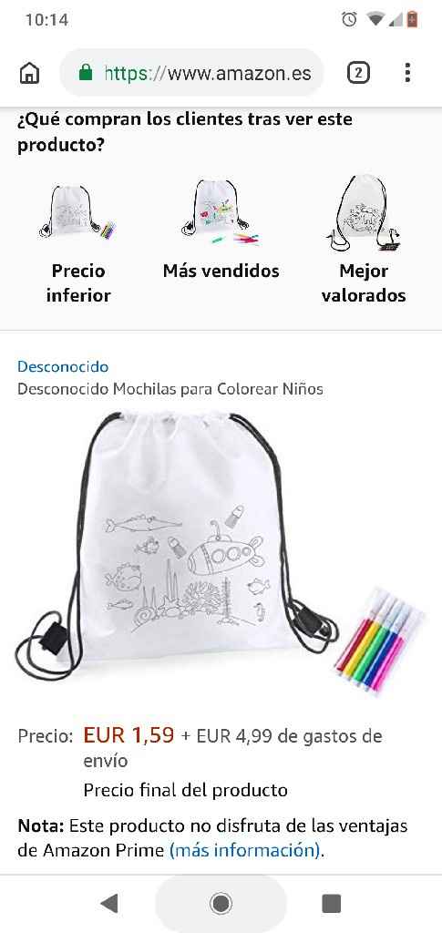 Ideas para los niños en la boda - 1