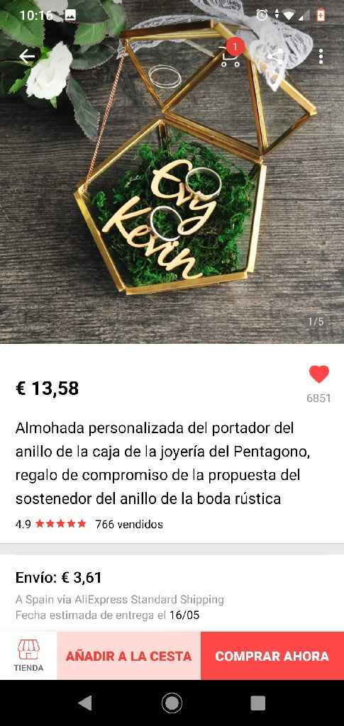 ¿Qué os gusta mas para llevar los anillos? - 1