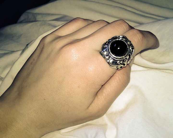 mi segundo anillo de pedida!