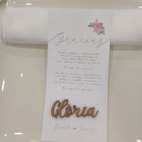 Nombres de madera para cada invitado - 1