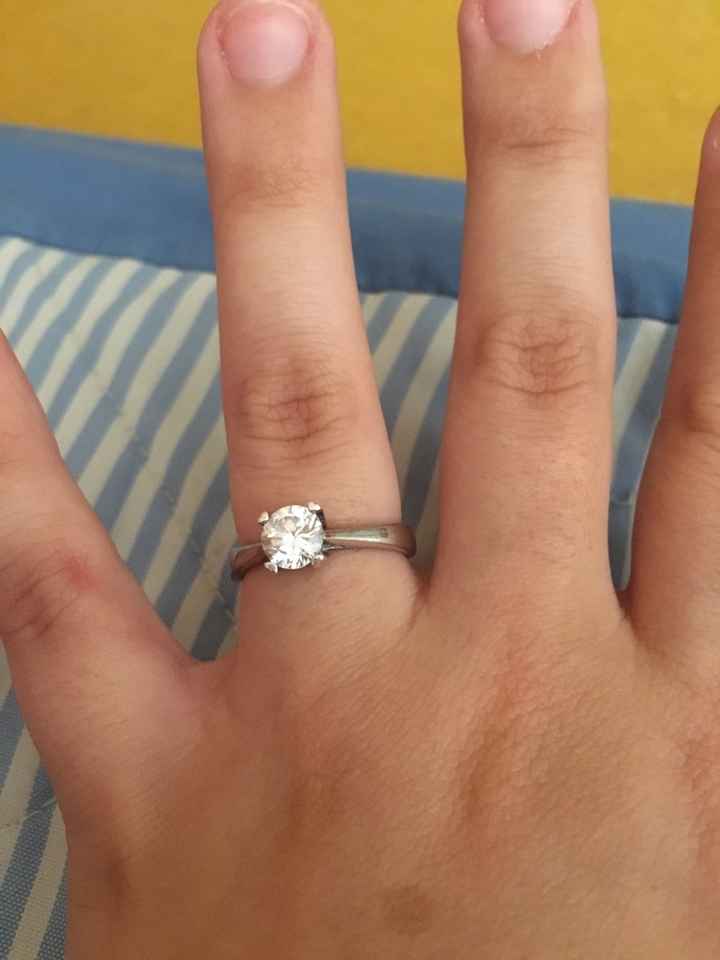 Anillo de pedida - 1