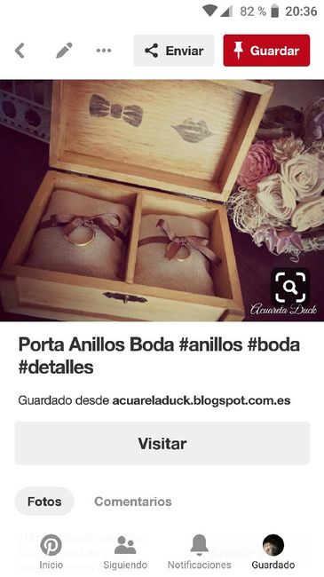 Porta-alianzas: cajita o cojín? - 1