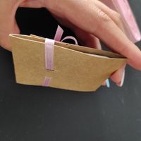 detalles de mi Boda. Mueble de la iglesia con pañuelos de papel paipais y arroz. - 3
