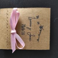 detalles de mi Boda. Mueble de la iglesia con pañuelos de papel paipais y arroz. - 4