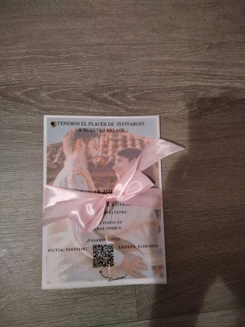 Preparando motores que llegan las invitaciones! 2