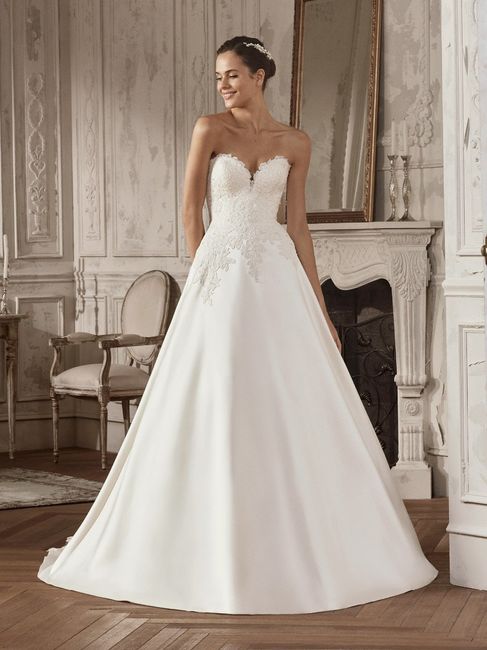 Vestido escote corazón