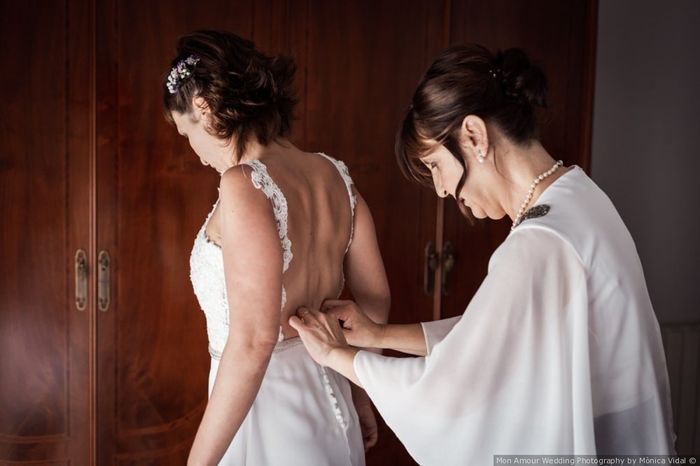 Los preparativos de la novia