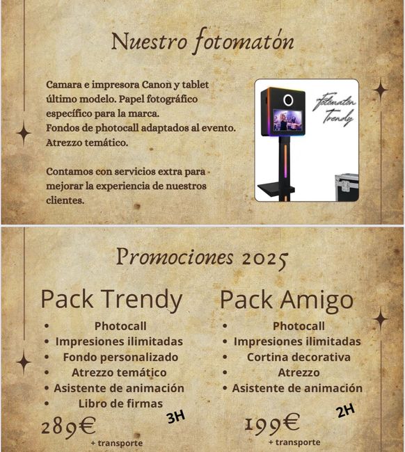 Busco fotomatón y plataforma 360º 1