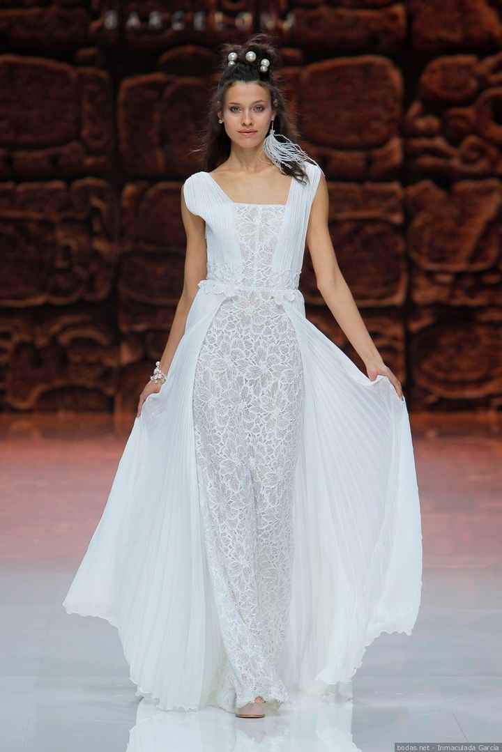 Vestido de novia Inmaculada García