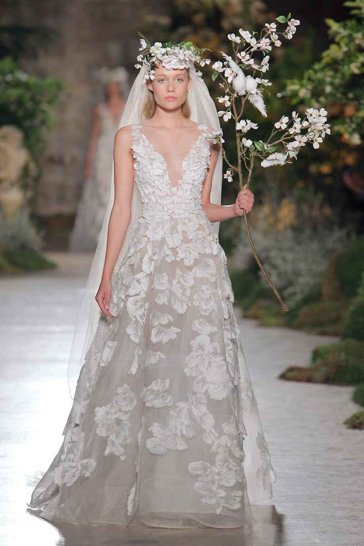 Vestido de novia de Reem Acra