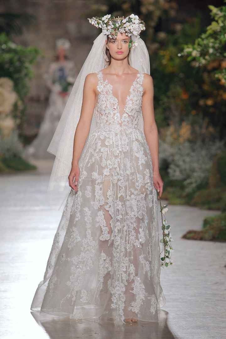 Vestido de novia de Reem Acra