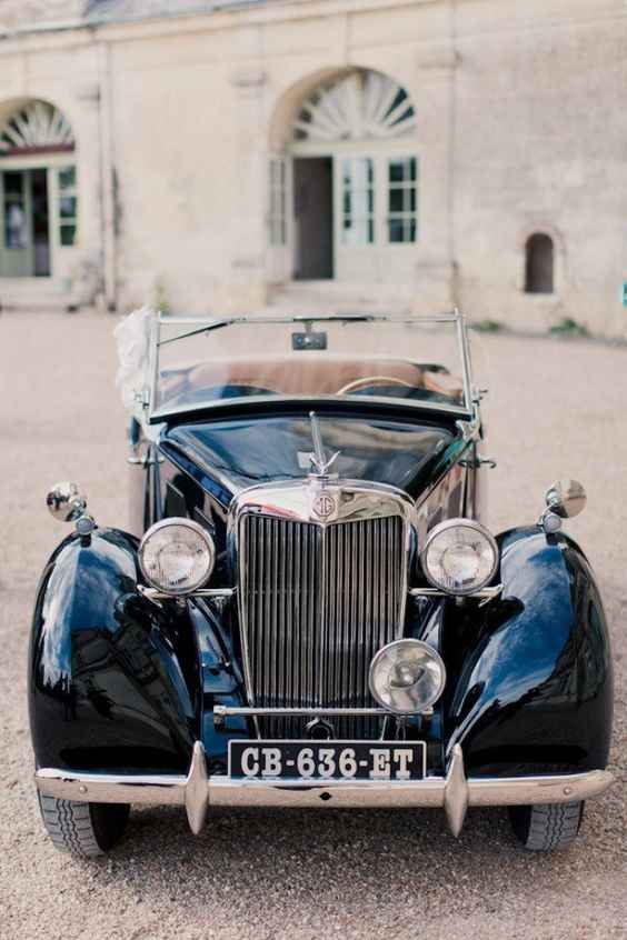 coche de boda