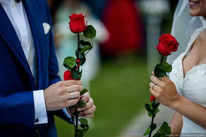 Ceremonia de las rosas