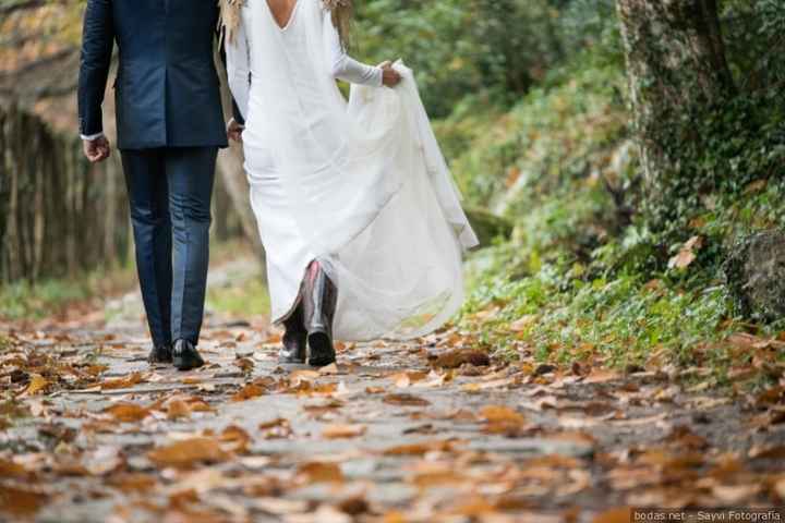 boda bajo la lluvia