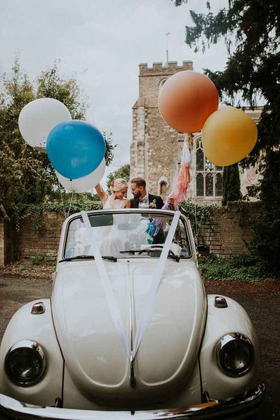 coche de boda