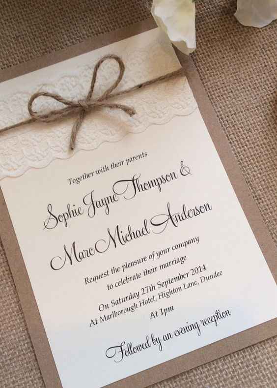 invitación boda