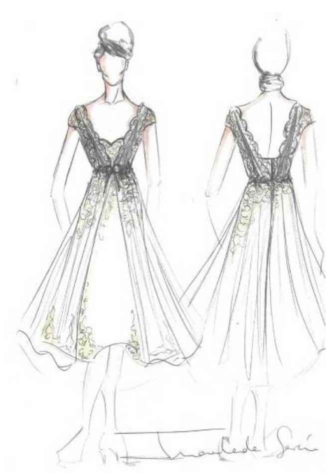 Diseño del vestido