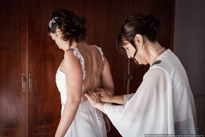 Los preparativos de la novia