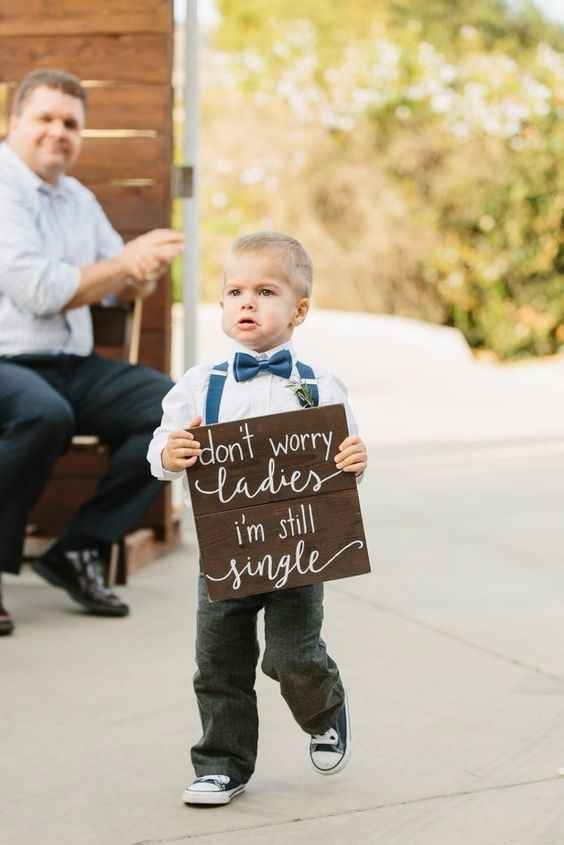 boda con niños