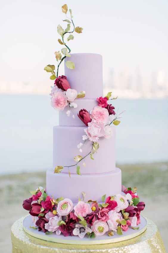 La tarta de boda