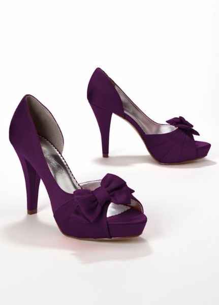 zapatos lilas