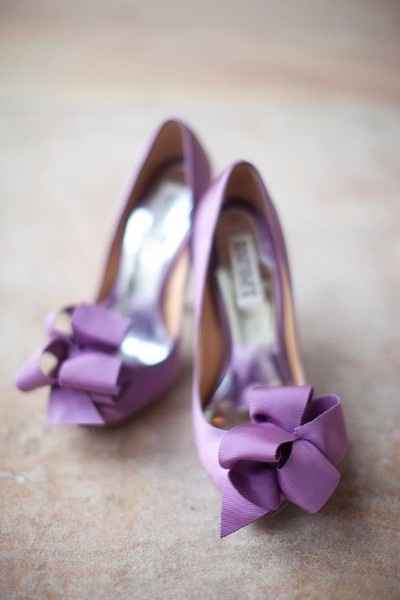 zapatos lilas