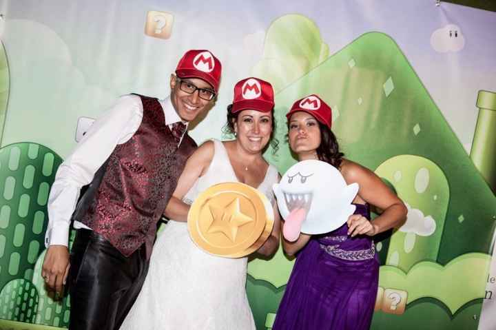 photocall mario bros