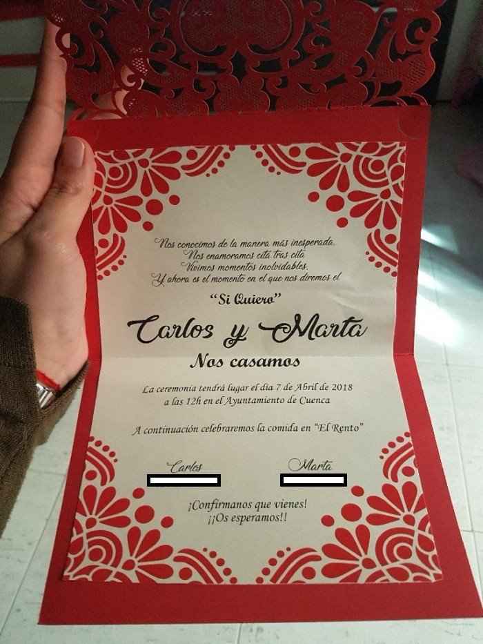 invitación retocada