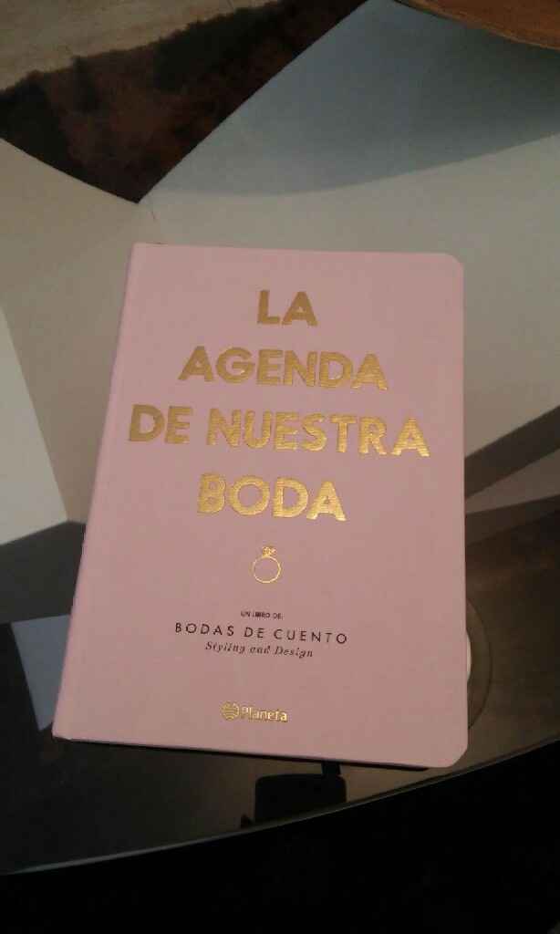 Agenda de ideas u organizador de boda - 1