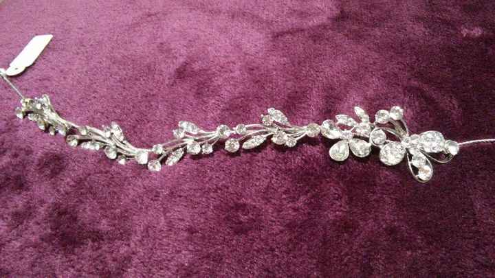Mi tocado,pendientes y pulseras😍 - 1