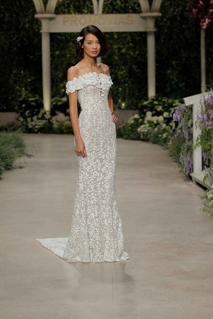 Vestido de novia desfile pronovias 2019