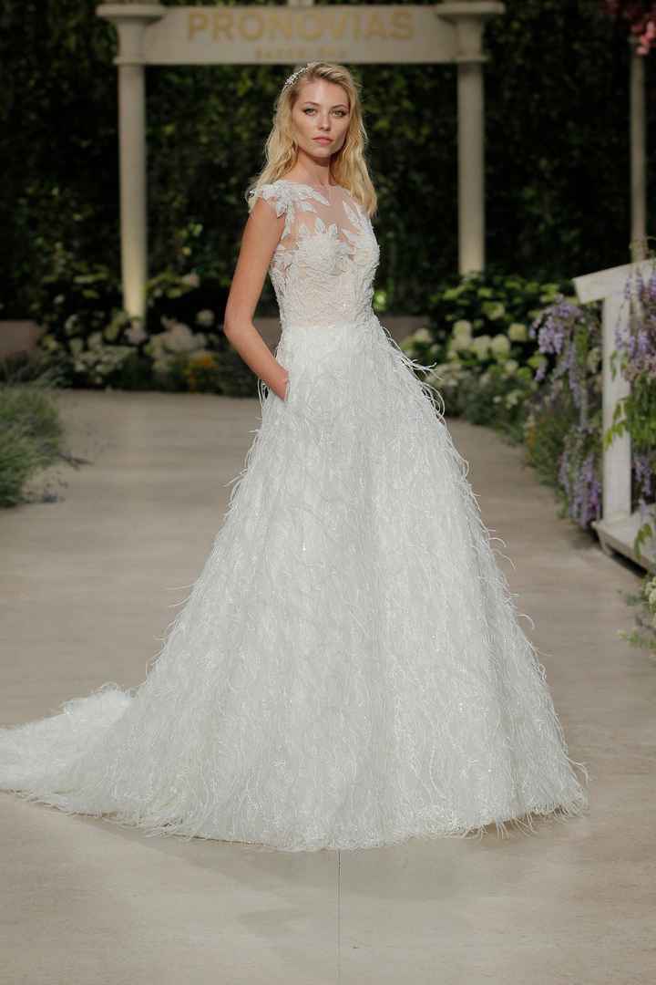 Vestido de novia desfile pronovias 2019