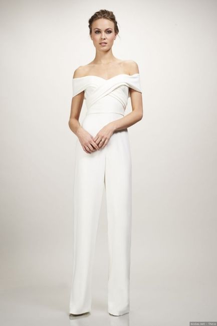 3 trajes pantalón para novia. ¿Te gustan? 3