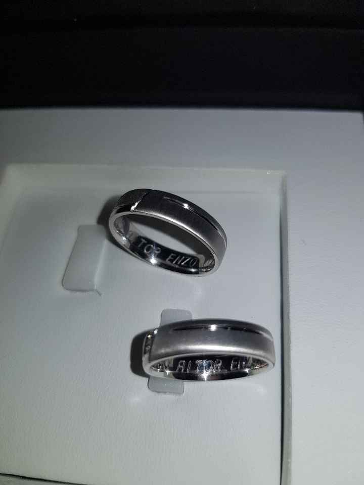 Ya tenemos las alianzas, Preciosas!!!! - 2