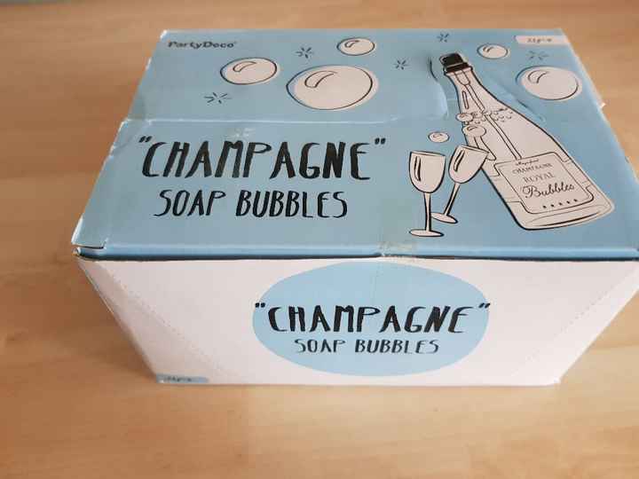Botellitas champagne pompas de jabón - 2